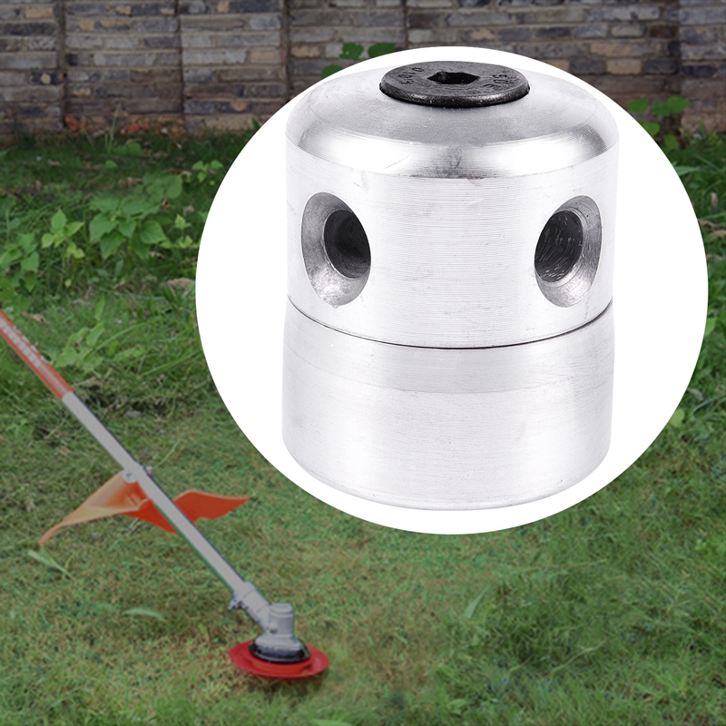 Aluminum Grass Trimmer Head With 4 Lines Brush Cutter Head Lawn Mower Cutting Line Head Trimmer Replacement