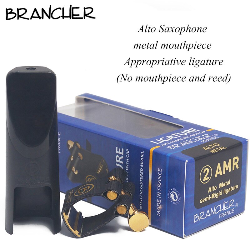Francja Brancher sax metal ustnik odpowiedni ligatura kapelusz garnitur: alto AMR