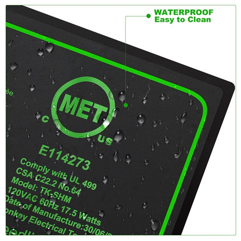 Zaailing Warmte Mat Plant Zaad Kieming Voortplanting Warm Mat Waterdichte Kwekerij Verwarming Pad Groente Bloemen Tuin