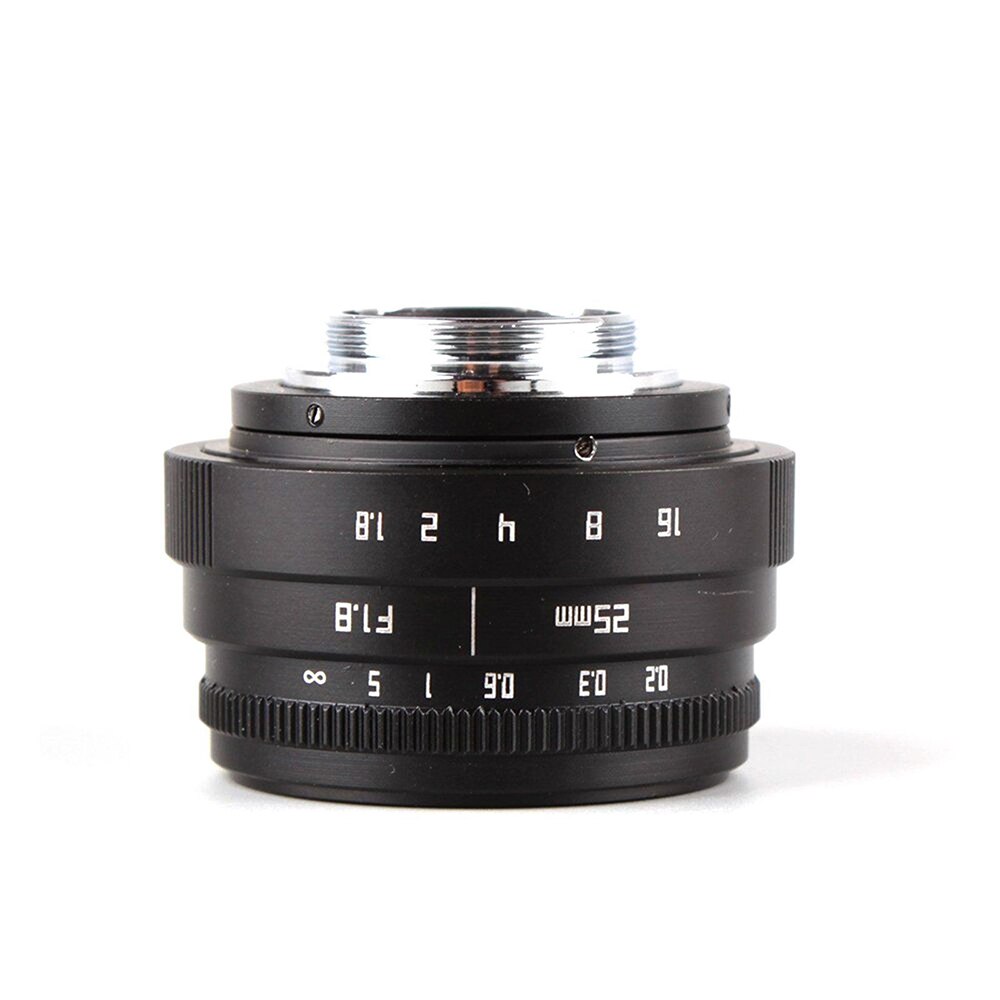 25mm F1.8 APS-C Televisie TV Lens CCTV Lens C mount + Lens kap voor Canon EOS M M2 M3 M5 M6 M10 Mirrorless Camera