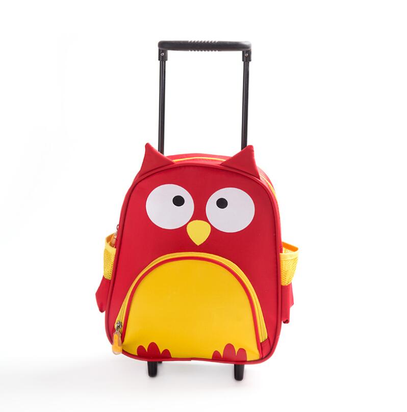 Mochila con ruedas para chico, mochila con ruedas para la escuela, mochila de doble uso para niños, mochila con carrito de viaje, bolsas para niños: Azul