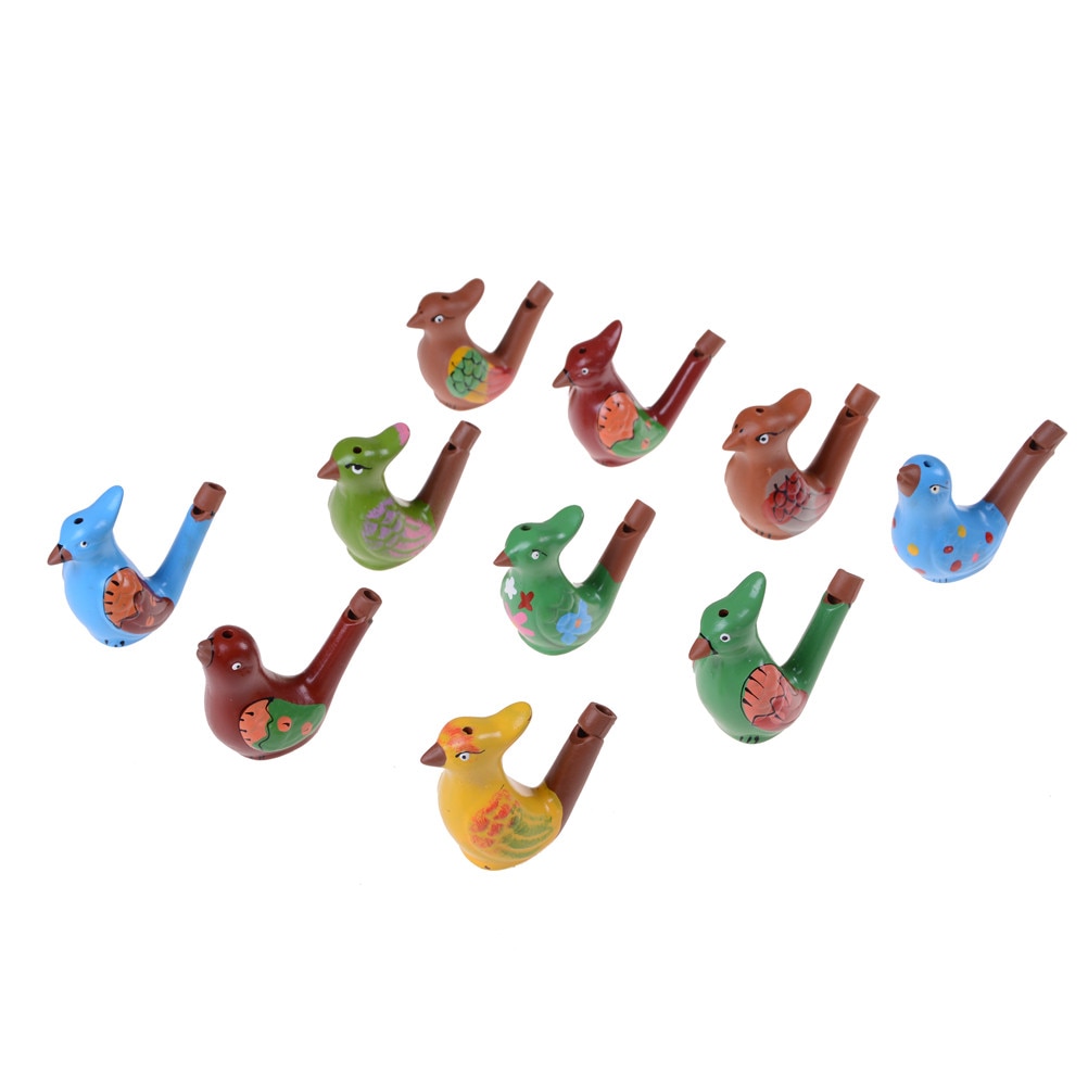 1pc musikinstrument tegning vand fugl fløjte badetid musikalsk legetøj til barn tidligt lærende uddannelsesmæssige børn legetøj