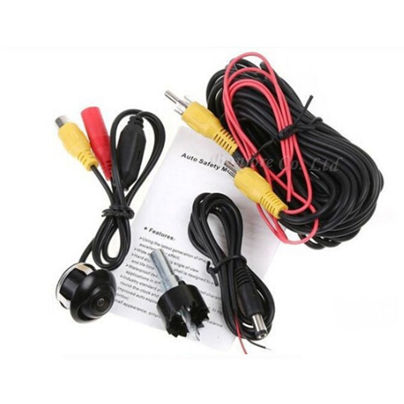 Koorinwoo kamera parkowania tylna kamera samochodowa 360 stopni CCD HD automatyczny cofania utworzyć kopię zapasową uniwersalny asystent parkowania dla pojazdu