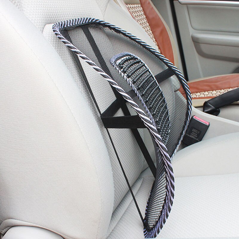 Chair Back Support Massage Cushion Mesh Relief Lumbar Brace Car Truck Office Home Cushion Seat Chair Lumbar Back Support Chair