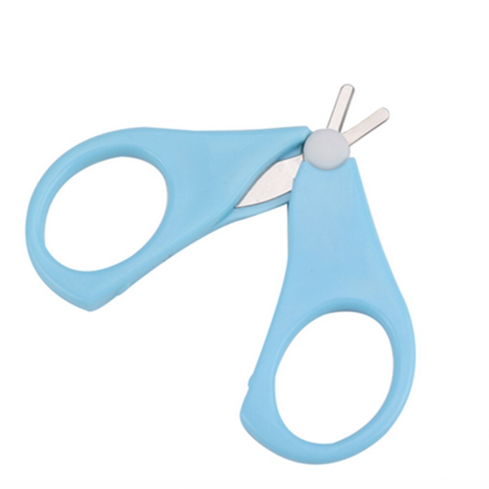 Venda quente 1pc crianças da segurança do bebê manicure cortador de unhas clippers tesoura adorável mini clipper trimmer cuidados com as unhas do bebê cor aleatória