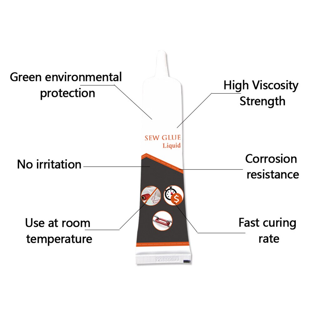 Cloth Fabric Repair Glue Multifunction Fast Curing No Irritation High Viscosity Strength FQ-ing