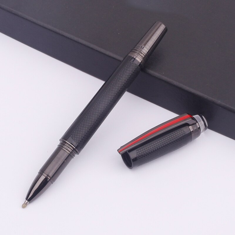 Luxury Mon Ballpoint Pen MB Blanc Rollerball Ball Point Pens PVD-plated Fittings Office Supplies Christmas Box Packaging: 6 / No box