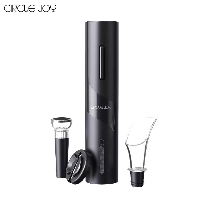 Xiaomi Cirkel Vreugde Smart Elektrische Fles Wijn Opener Set Automatische Corkscrew Stopper Rode Wijn Keuken Accessoires Gereedschap 4 In 1