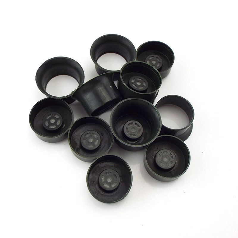 PVC Paddestoel Spawn Grow Bag groeiende Planten potten ring teelt planter Substraat Hoge Temp Pre Afsluitbare Tuin Planter Gereedschap: XS / Donker Kaki