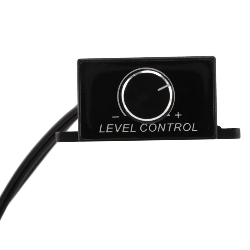 2X Car Home Audio Amplifier Bass RCA Gain Level Volume Control Knob LC-1 Black