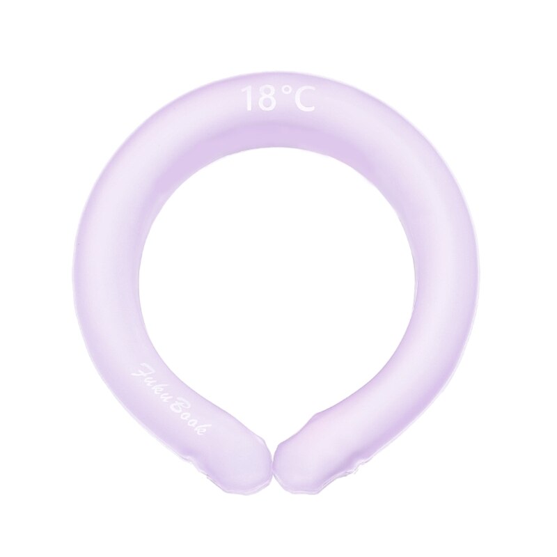 Cooling Neck Wraps | Wearable Neck Cooling Tube for Summer Heat I Hands free Cold Gel Ice Pack | Reusable Neck Cooler