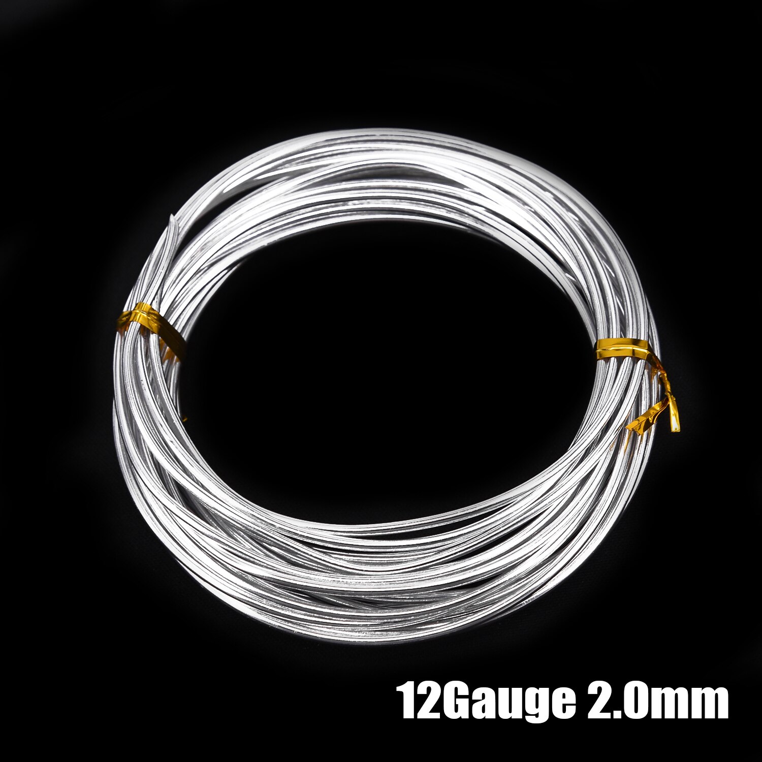 1-3mm 5m Long Aluminum Craft Wire Materials DIY Jewelry Making Craft 9-18Gauge: 12Gauge 2 0mm