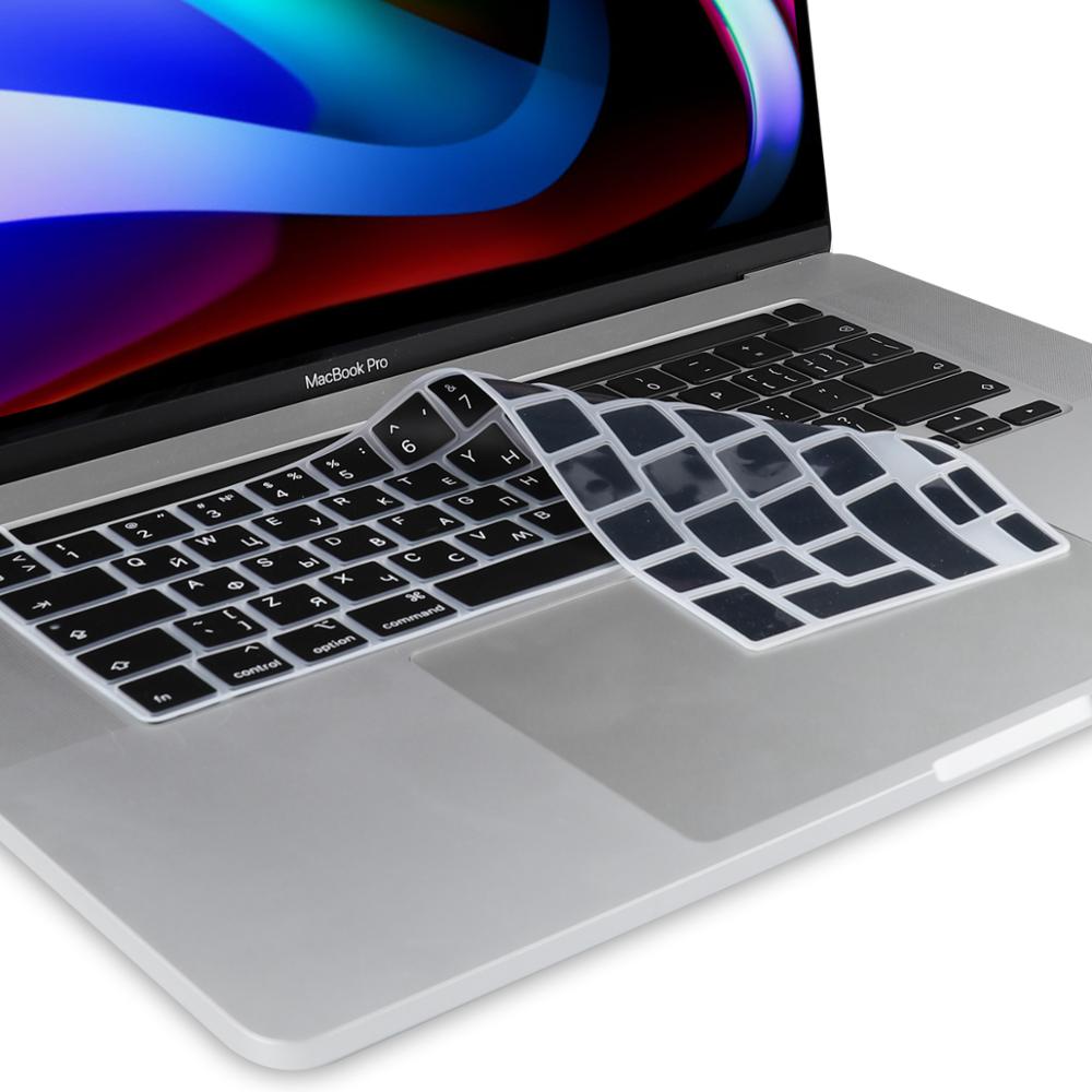 UNS Englisch EU Spanisch Arabisch Französisch Russische Tastatur Abdeckung Silikon Haut für Neue MacBook Pro 13 16 A2141 A2289 a2338 M1 UNS