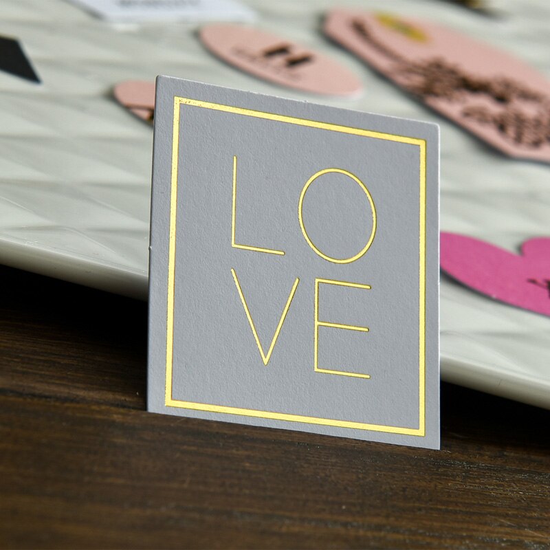 50pc Workday Labels Cardstock Die Cuts for Scrapbooking Happy Planner/Card Making/Journaling Project