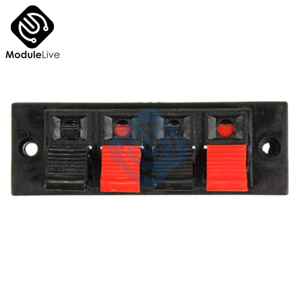 5PCS/Set IMC Single Row 4 Pin 4 Position Speaker Terminal Board Connectors