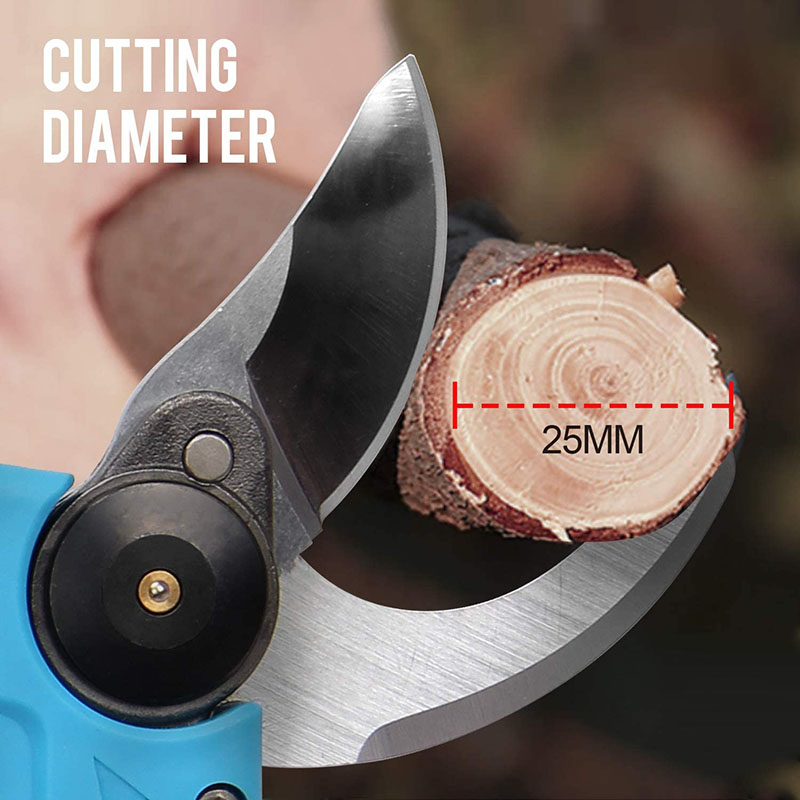 25mm SK5 alliage acier titane or diamant lame de coupe électrique sécateur lames sans fil sécateur pointu