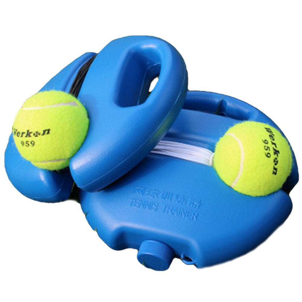 Profi Einzel Tennis Trainer Ausbildung Werkzeug Praxis Rebound Bälle Zurück Basis Ball UK: runden