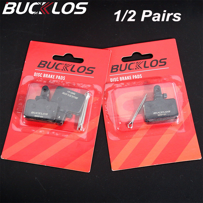 BUCKLOS Fahrrad Hydraulische Scheibenbremsbelag Halbmetall Keramik MTB Fahrrad Bremsbeläge für SHIMANO B01S MT200 SRAM AVID HAYES Magura