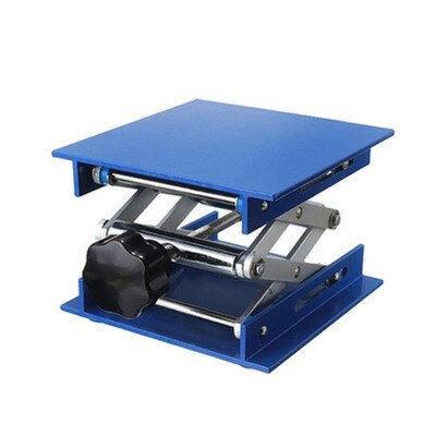 Laboratory lift table micro manual repair machine motorcycle screw platform hand-crank repair small simple platform