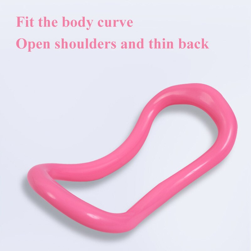 Yoga Cirkel Schouder Stretch Yoga Ring Pilates Workout Ring Loop Taille Vorm Pilates Bodybuilding Gym Thuis Training Accessoires