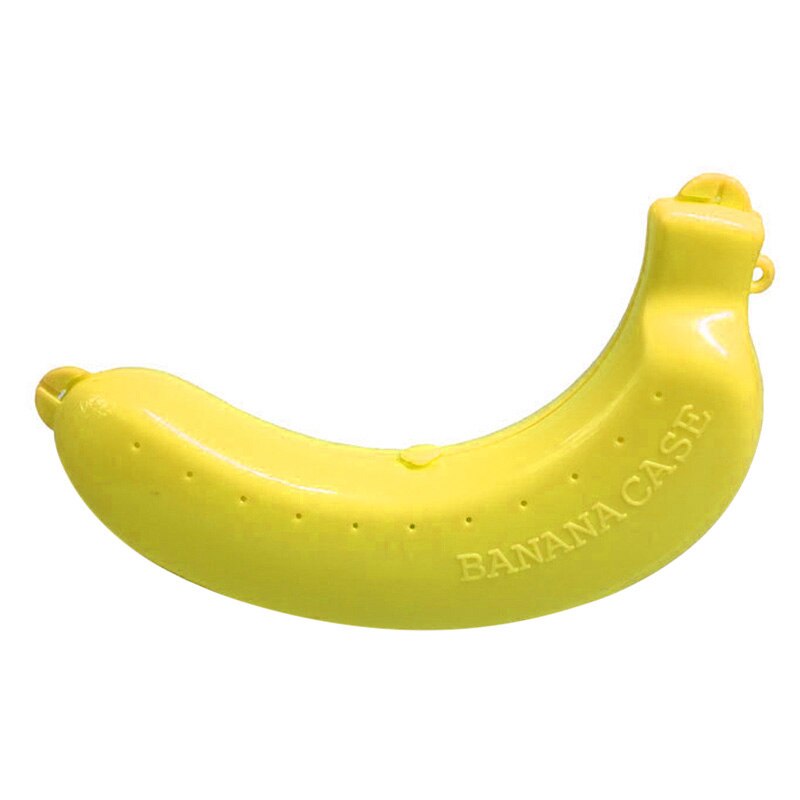 Funda protectora de plátano para exteriores, contenedor de viaje, soporte de almacenamiento, accesorio de viaje, BOM666: Amarillo