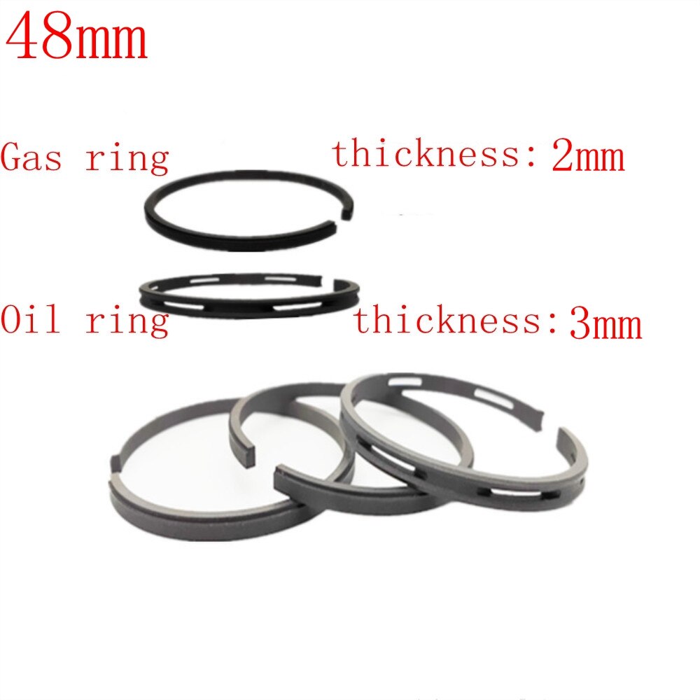 3 In 1 Set Luchtcompressor 42Mm/47Mm/48Mm/50Mm/51Mm buitendiameter Balance Afdichting Zuiger (Od) ring