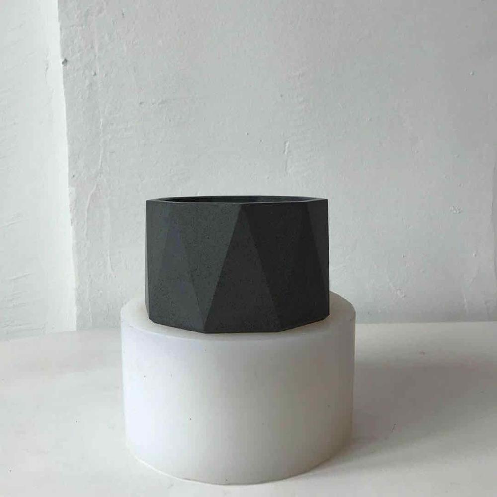geometric pot mold Concrete Planter Molds Concrete Cement Flower Pot Molds DIY Clay Molds