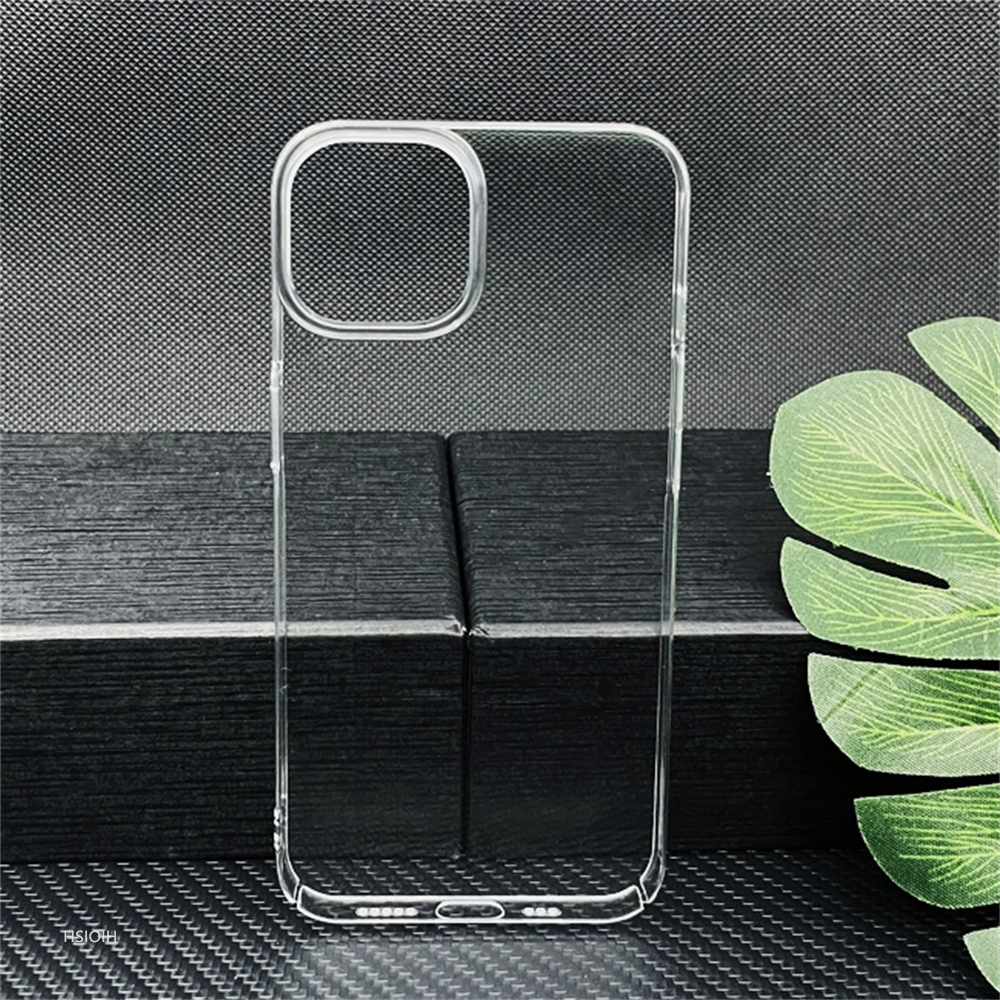 Coque rigide PC Ultra claire pour iPhone 11 12 13 14 15 16 Pro X XR XS Max mini Plus, coque arrière de protection transparente mince