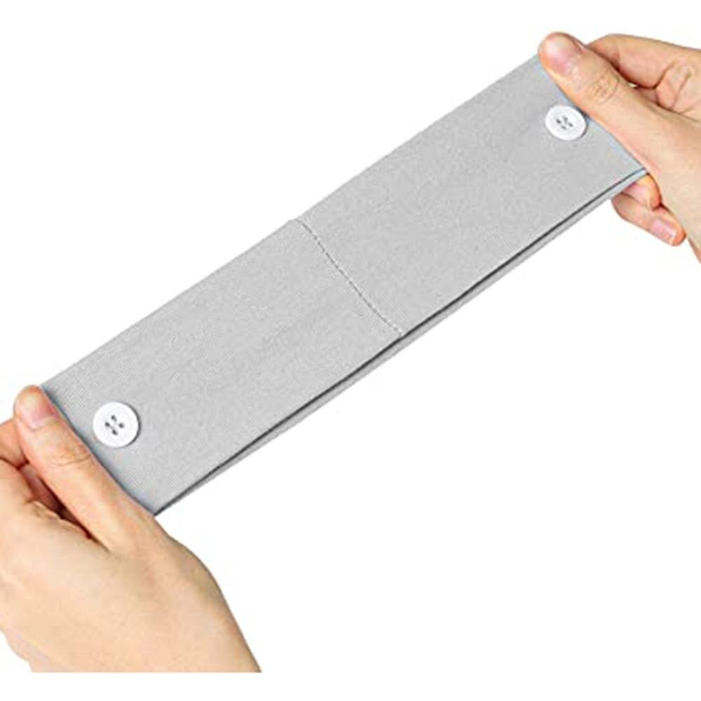 2Pc Sport Hoofdband Vrouwen Elastische Haarband Voor Vrouwen Button Hoofdband Zweet Opaski Dla Dziewczynek F #