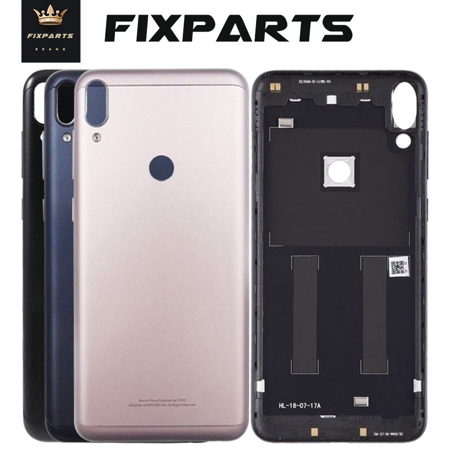 ZB601KL Back Battery Cover For ASUS ZenFone Max Pro M1 ZB602KL Battery Back Case Door Rear Housing Black Replacement Parts