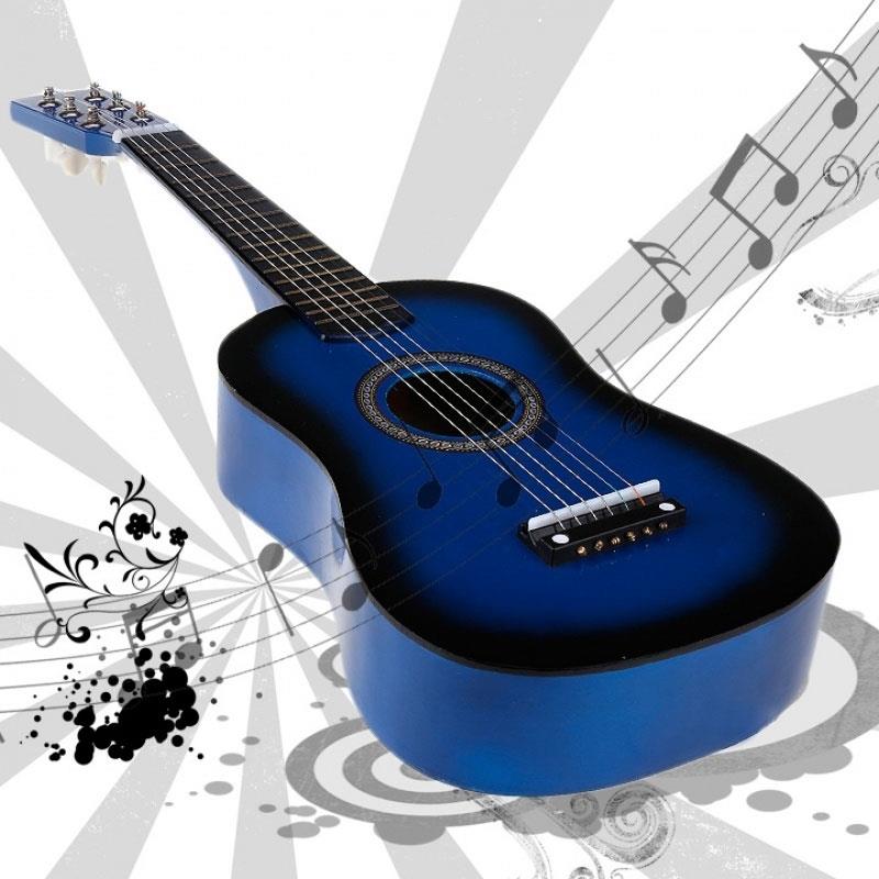Stevige Ukulele Hands-On Vermogen Akoestische Gitaar Kinderen Gitaar Onderwijs Muziekinstrumenten 23 "6 Snaren Kinderen Speelgoed gitaar