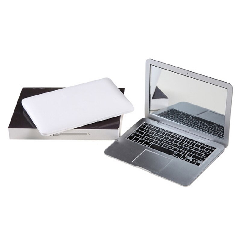 Mirrorbook air silver mini roman makeup mirrorbook air mirror for apple macbook formet