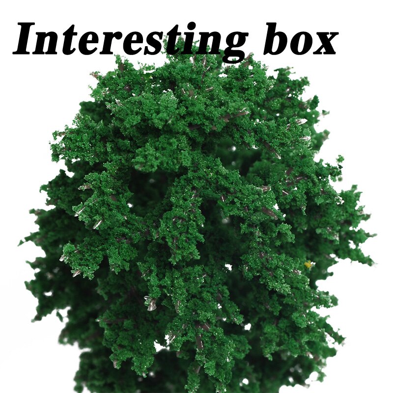 tb green finished craft landscape model tree simulation tree DIY sand table building outdoor landscaping model material