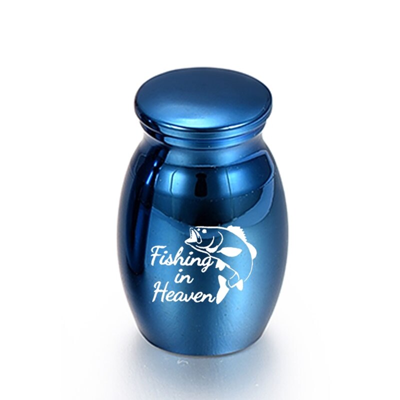 Kleine urnen voor menselijke as, mini-urn voor huisdieren, as van roestvrij staal