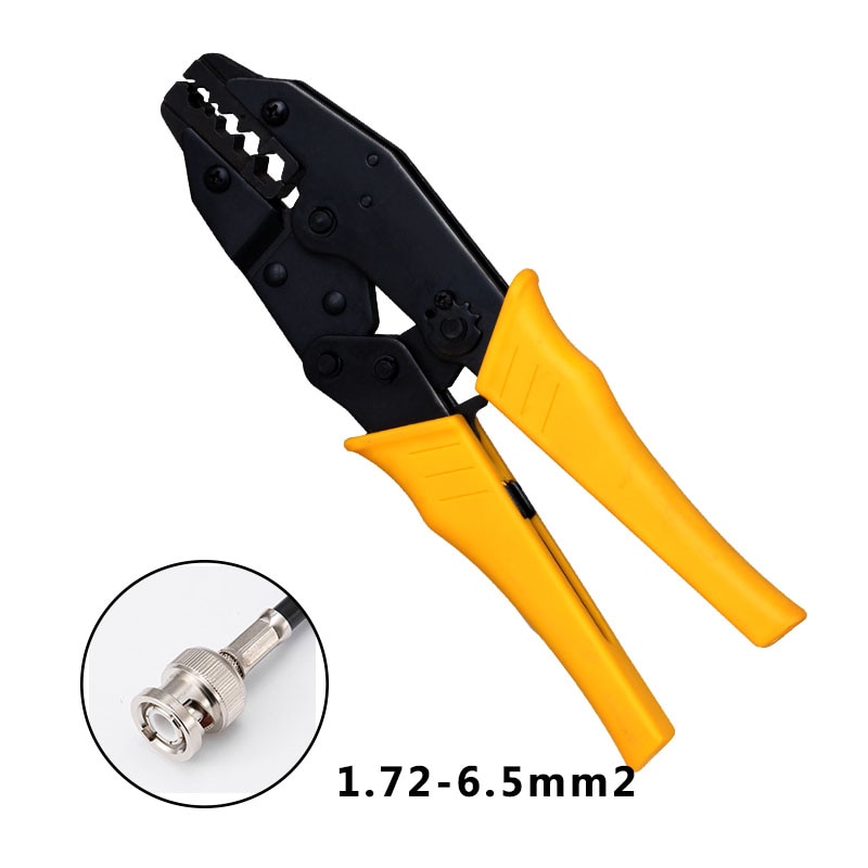 coaxial crimper for crimping RG58,RG59,BNC coax cable connectors RG8,RG213, RG55RG58 RG59 RG62 coaxial connector crimping pliers