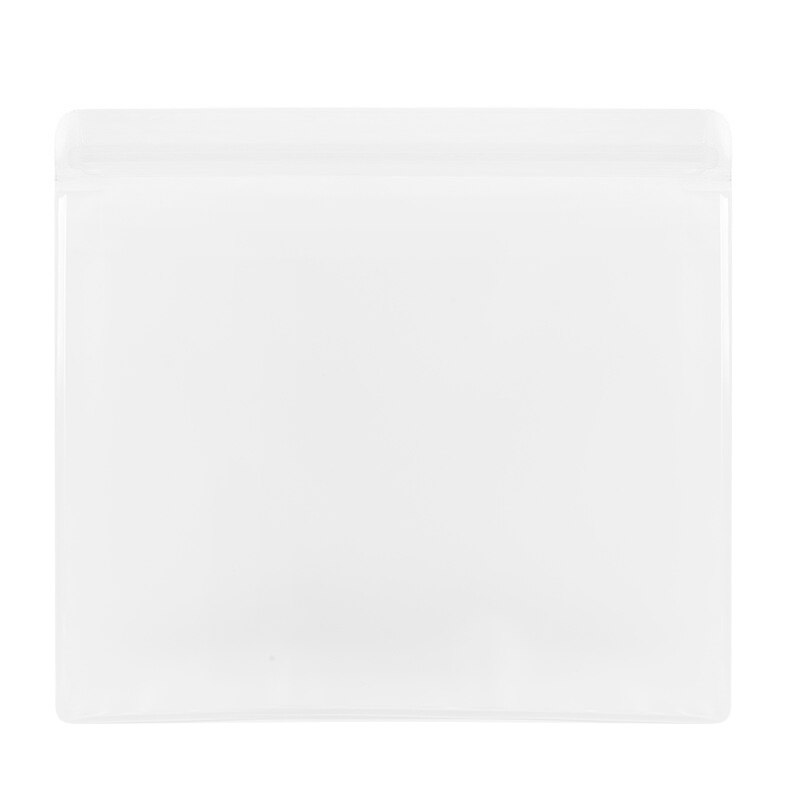 PEVA Food Storage Containers Reusable Silicone Fresh Bags Moistureproof Refrigerator Vacuum Sealed Bag For Sandwich Snack Fruits: 3  transparent