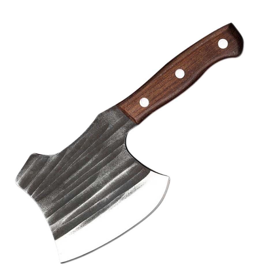 Butcher Knife Stainless Steel Bone Chopping Kitchen Knife Chef Handmade Bone Chop Knife Multifunctional: Knife D