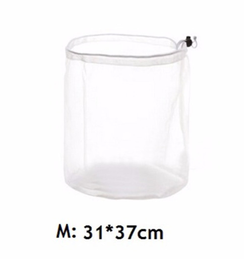 Washing Laundry Bag Clothing Care Foldable Protection Net Filter Underwear Bra Socks Underwear Machine Clothes: 1pcs Medium