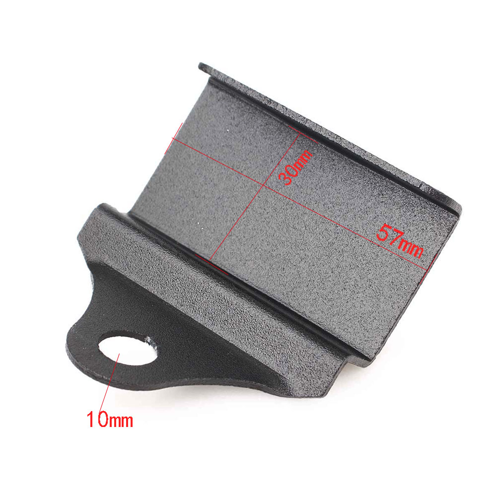 Für koso Universal- motorrad Meter halterung cnc wasser temperatur Voltmeter Thermometer tachometer halterung a