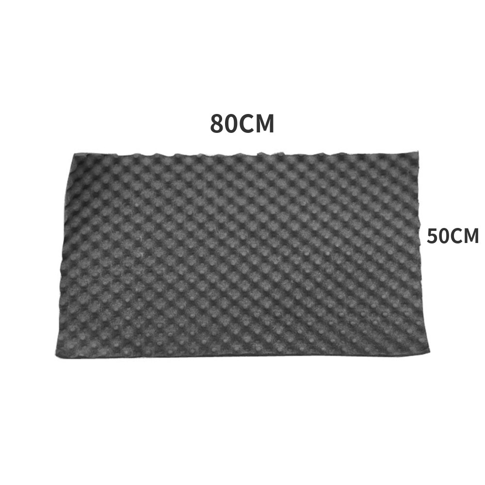 18mm gruba mata tłumiąca dźwięk samochodu izolacja akustyczna pianka wnętrze samochodu elementy dekoracyjne 20x31cal: Brązowy