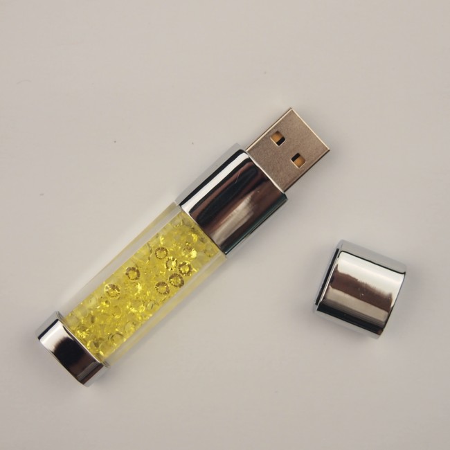Color Crystal LED light Pen drive 128GB 4GB 8GB 16GB 32GB USB pendrive 64GB USB Flash Drive usb2.0 PenDrive wedding day: Red / 16 GB