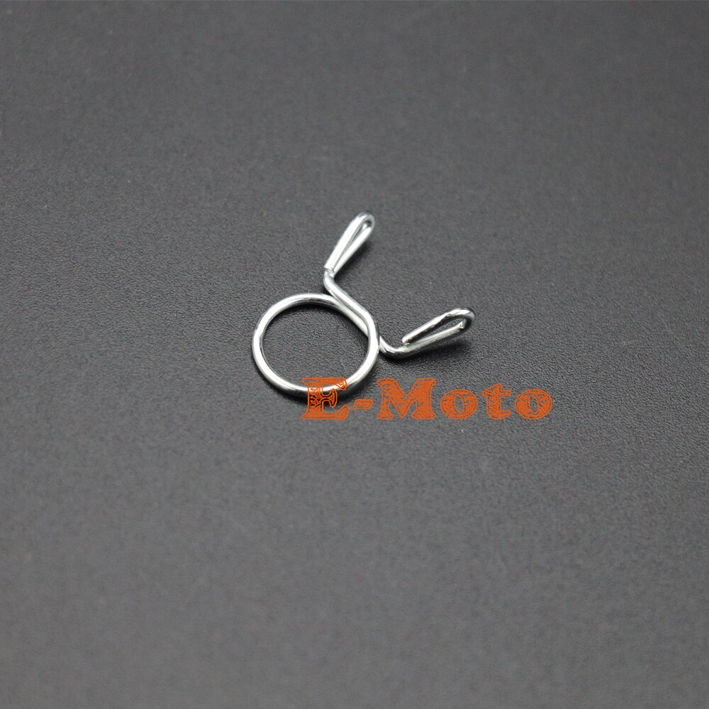 1000x Fuel Line Hose Tubing Spring Clip Clamp 9mm for Motorcycle ATV Quad Scooter Go Kart Dirt Pit Bike