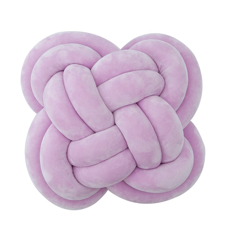 Bumpers Kussen Knoop Kussens Baby Knuffel Kussen Wieg Bumper Weven Bescherming Kussen Pad Accessoires YYJ006: YYJ006M
