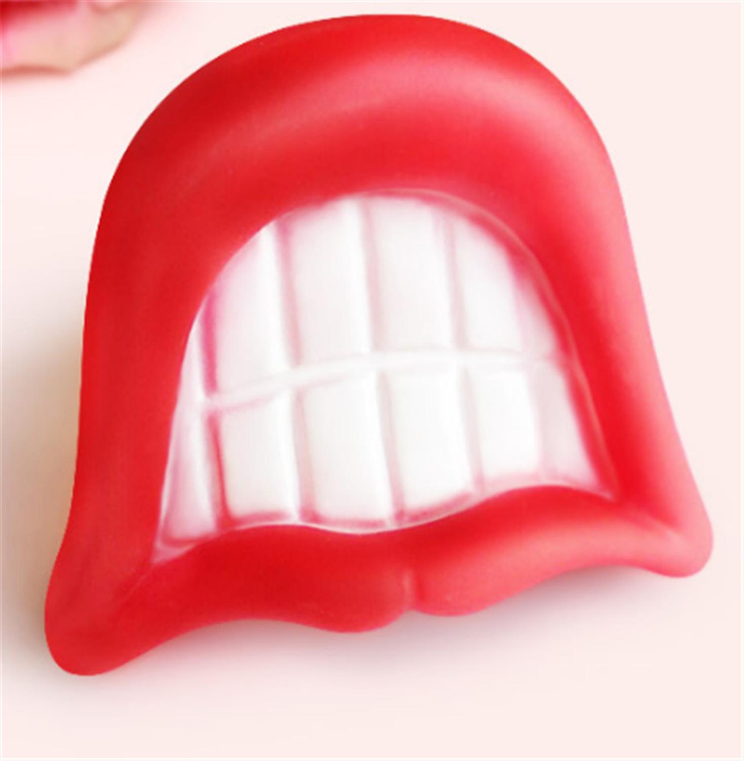 Funny Pets Dog Puppy Cat Ball Hamburger Lobster Toy Rubber Chew Sound Dogs Play Fetching Squeak Toys Pet Supplies: 6