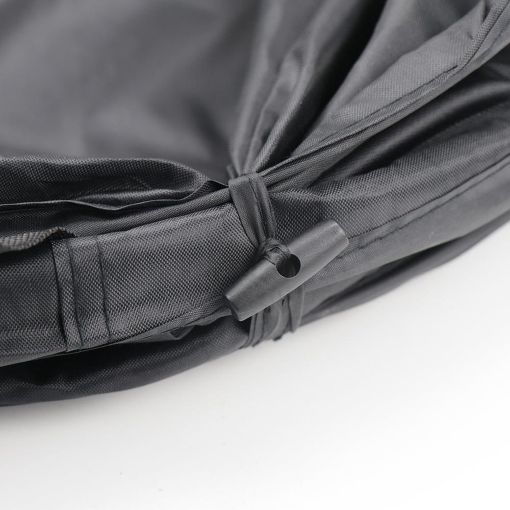 Cubo de basura plegable portátil para acampar al aire libre, papelera de tela Oxford para coche, práctico de usar