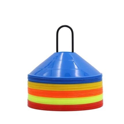 Driehoek Logo Plaat Voetbal Logo Vat Stapel Logo Plaat Obstakel Marker Basketbal Training Apparatuur: 50pcs