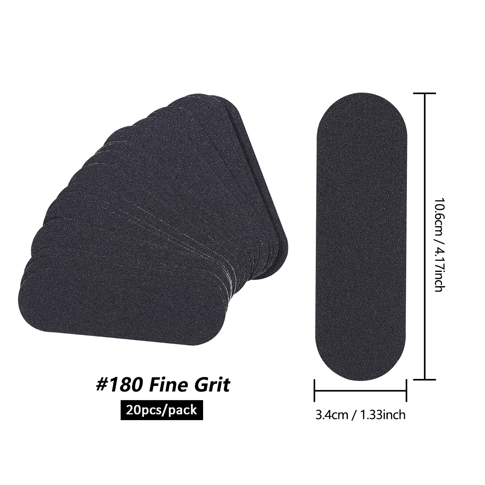 20 Stks/zak Voetvijlen Schuurvervangers Voor Pedicure-Voetvijlen Voetverzorging-Gereedschapsbestand-Eeltverwijderaar Dode Huid Voetrasp Bijvullen: Paars