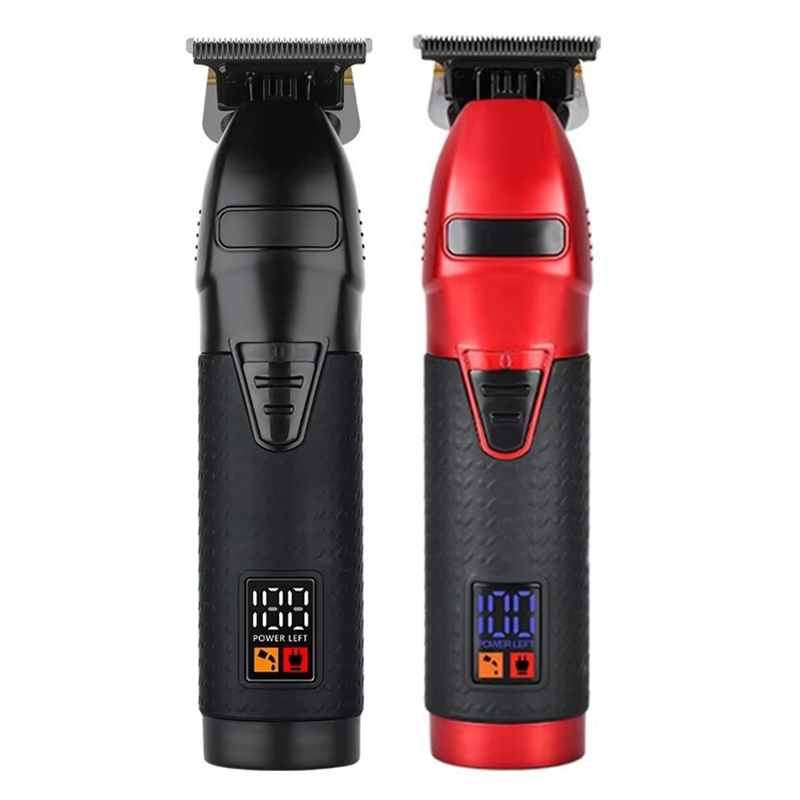Cortadora de pelo de barba para barbería para hombres, cortadora de pelo eléctrica con bigote, máquina cortadora de pelo recargable, hoja cero