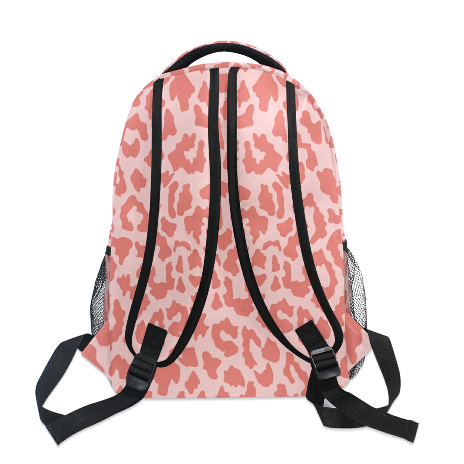 Leuke Meisjes Schooltassen Kinderen Primaire Rugzak Roze Cheetah Luipaard Prinses Schooltas Kids Bookbags Mochila Escolar