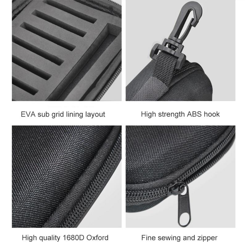 Pailletten Lokken Zak Spinner Tas Set Composiet Aas Vliegen Haken Metalen Pailletten Lepel Lokt Met Eva Hard Shell Storage Case vissen Tas